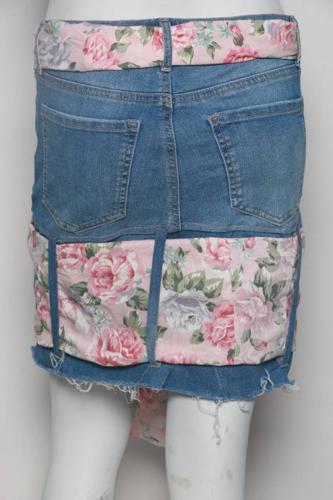 Levi's reworked denim clearance skirt